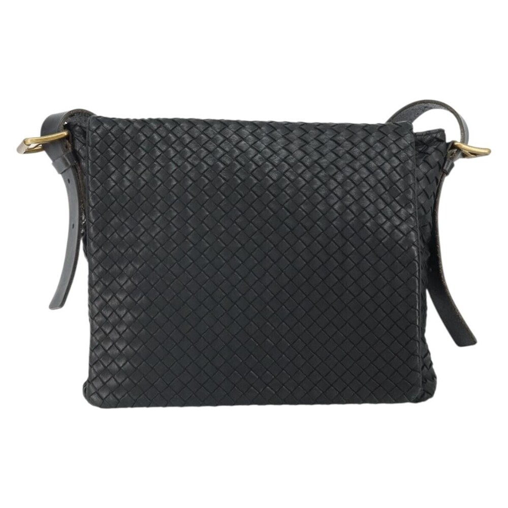 Bottega Veneta Square Flap Messenger Intrecciato Nappa Medium